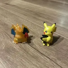 ポケモン 指人形リザードン ピカチュウ 2体セット
