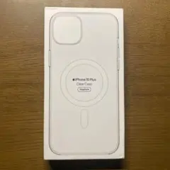 【新品未使用】 iPhone 15 Plus 純正クリアケース