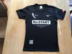 2022年　札幌マラソン大会参加Tシャツ　Mサイズ　ミズノ　黒