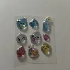 ボンボンドロップシール ミニ しずくちゃん