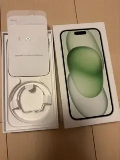 iPhone 15 グリーンモデル 箱のみ