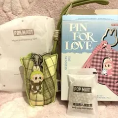 ゆ*ぼ様 POP MART PIN FOR LOVE イニシャルチャーム 【V】