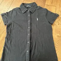 《値下げ》EAST BOY ブラックポロシャツ 半袖