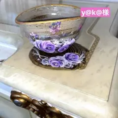 お持ち込みです 確認画面 薔薇 手描き トールペイント - メルカリ