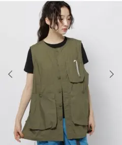 ニコアンド★ボーイズシルエットポケベスト