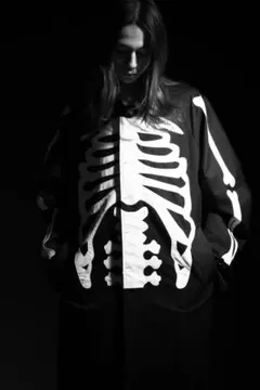 13AW Undercover Bone Leather Patch MA-1 - メルカリ