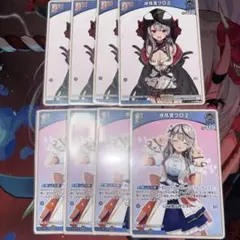 沙花叉クロヱ Deaut 1st 各4枚