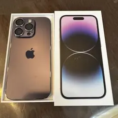 Apple iPhone 14 Pro 本体 ディープパープル
