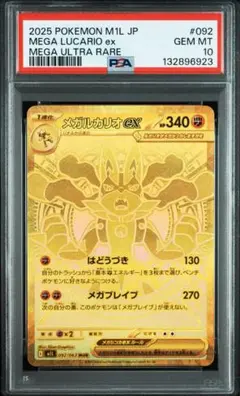 2025年最新】メガルカリオex psa10の人気アイテム - メルカリ
