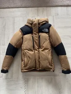 THE NORTH FACE ダウンジャケット S ベージュ/ブラック