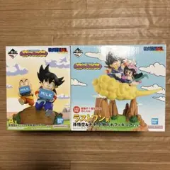 ドラゴンボール　一番くじ　A賞　孫悟空＆クリリン　ラストワン賞　孫悟空＆チチ