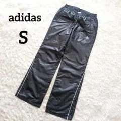 美品✨️アディダス　ピステパンツ　S　ネイビー　グレー　ジャージパンツ　7042