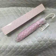 利用僅少 極美品 COACH コーチ レディース 折りたたみ傘 ピンク