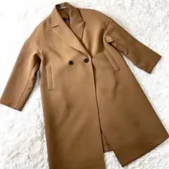 セオリーリュクス　チェスターコート　Mサイズ　2つボタン　レディース