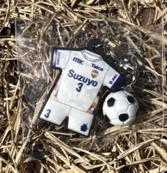 清水エスパルス　高橋祐治選手　ユニホームラバーキーホルダー