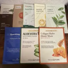 韓国シートマスクセット ８枚