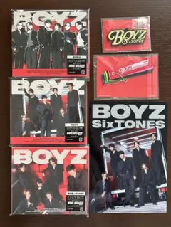 SixTONES BOYZ 3形態セット 特典付き