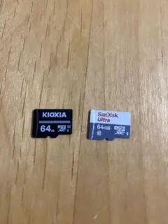 KIOXIA SanDiskUltra 64GB MicroSDXC 2枚セット