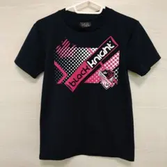 black knight グラフィックTシャツ ネイビー