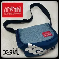 最終価格！【コラボ】マンハッタンポーテージ × X-GIRL ショルダーバッグ