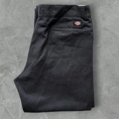 ディッキーズ 874flex ワークパンツ ブラック 実寸W38L28位 古着