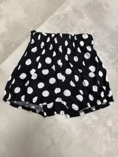 新品未使用　ブルマ　かぼちゃパンツ　ドット柄　80