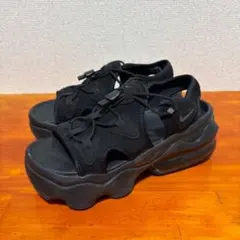 ナイキ エアマックスココ 黒 ブラック 24cm サンダル