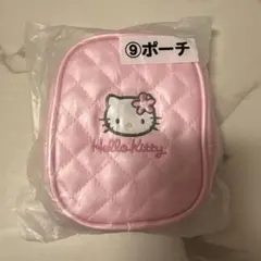 Hello Kitty キルティングポーチ ピンク