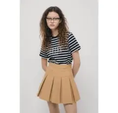 Epine pleats mini skirtのサムネイル