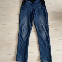 マタニティパンツ　デニム