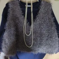 ホワイトパールネックレス