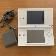 ニンテンドーDSLite クリスタルホワイト 充電器付