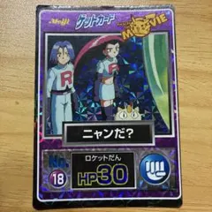 ポケットモンスター アニメコレクション カードダス ロケット団 6817