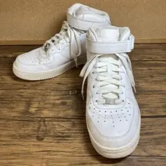 （K26111）ナイキ エアフォース 1 ミッド 07 28.5㎝ ホワイト