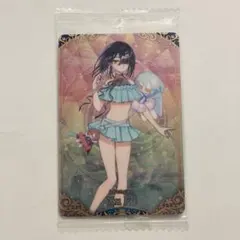 FGO ウエハース カード マシュ 水着 SSR シークレット ホロ - メルカリ