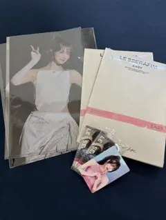 LESSERAFIM ウンチェ トレカ クリアファイル CD未開封