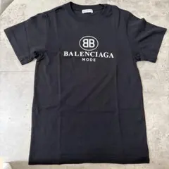 BALENCIAGA バレンシアガ BBロゴ Tシャツ ブラック Sサイズのサムネイル