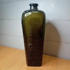 オランダ瓶 ジンボトル 骨董 古いガラス - メルカリ