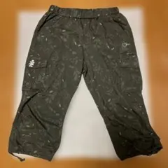 TIGORA ディズニー　ダークグリーン ミッキーカジュアルパンツ