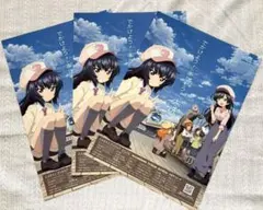 ガールズ&パンツァー　大洗限定2026年フライヤー　3枚セット　③のサムネイル