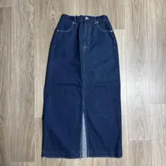 ELENCARE DUE デニムロングスカートのサムネイル