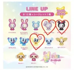 ナルミヤキャラクターズ ちびコレフィギィア セット