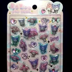【正規品】うるちゅるポップシール　サンリオ　マイメロディ　クロミ　メロクロ