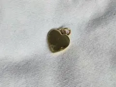 希少 Tiffany & Co 14K Gold Heart Charm 刻印有のサムネイル