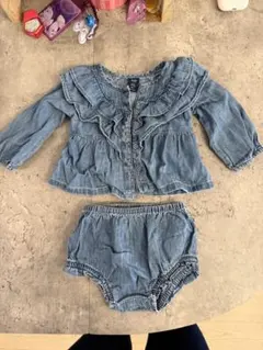 GAP デニムシャツセット 3-6ヶ月