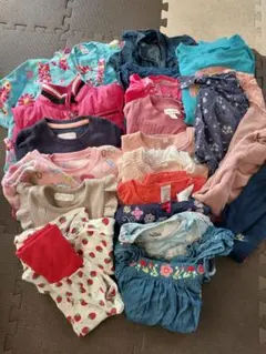 女の子　まとめ売り　保育園着　子供服　パジャマ　ワンピース　110