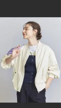 値下げ！ビューティーアンドユース　ブルゾン　ma-1