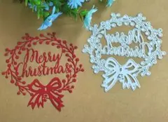 カッティングダイ　MerryChristmas 3404