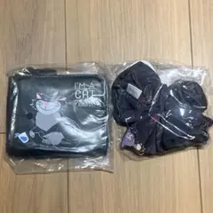 ディズニー シンデレラ ルシファー コインケース シュシュ 2点