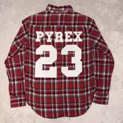 PYREX VISION フランネルシャツ 希少Mサイズ - メルカリ